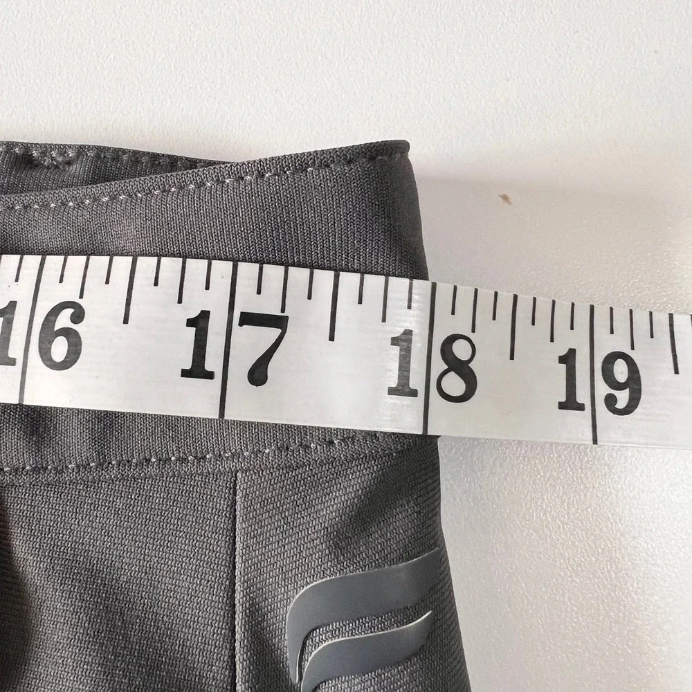 Fabletics Mens The Only Pant Onyx Gray Tapered Performance Trousers 35x28.5